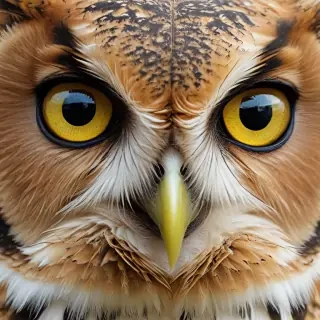 owl eyes