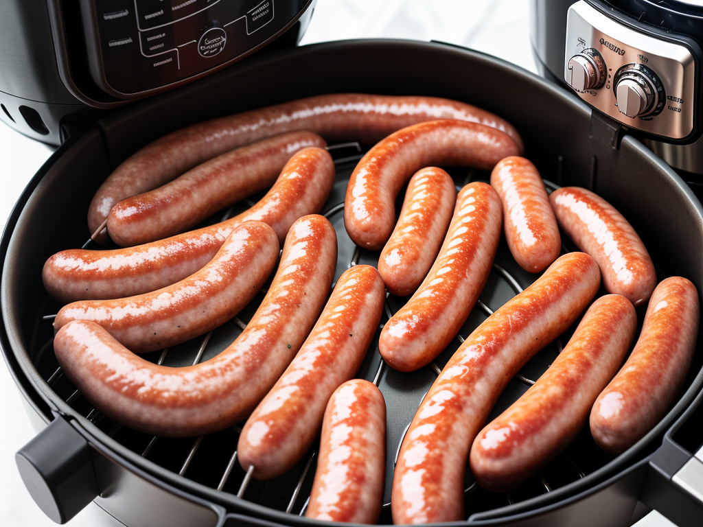 can i cook sausages in an air fryer
