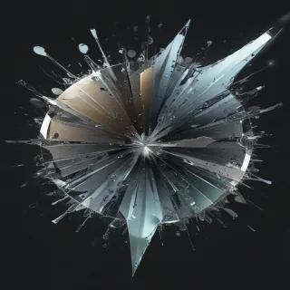 glass shattering png