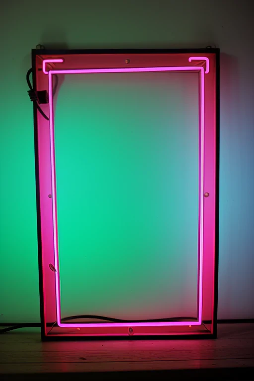 neon frame