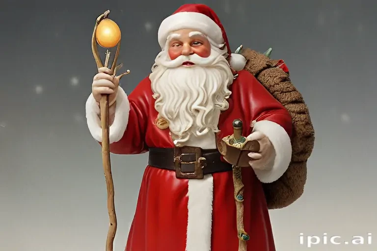 images of vintage santa