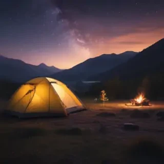 camping background