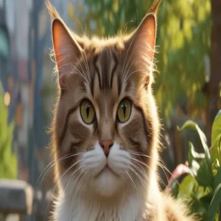 cartoon cat