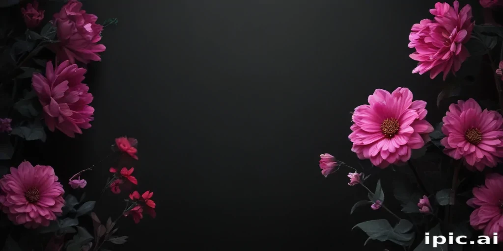 black background wallpaper aesthetic
