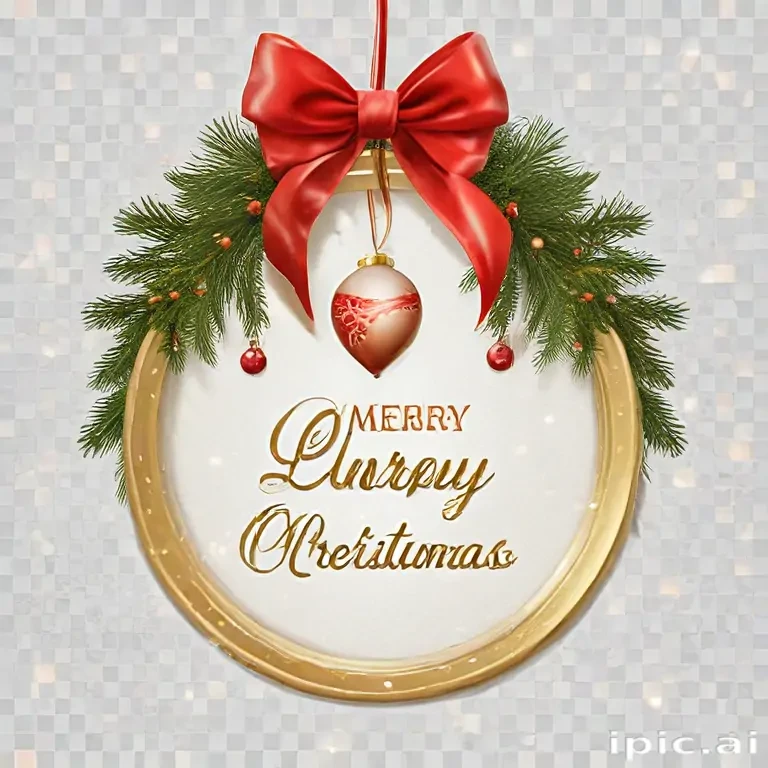 transparent merry christmas png