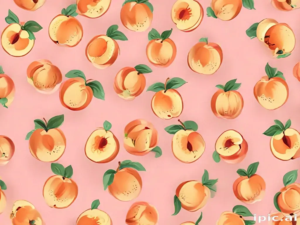 cute peach background