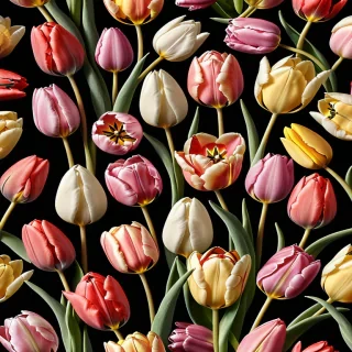 tulips wallpaper aesthetic