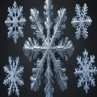 snowflakes png transparent