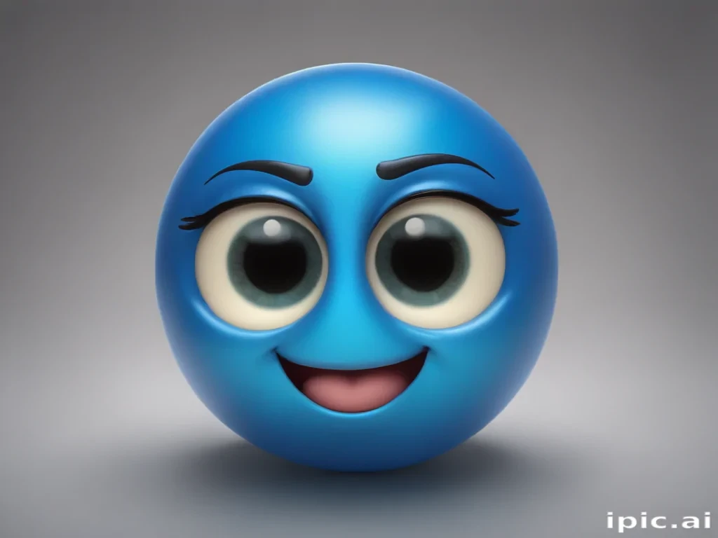 blue emoji