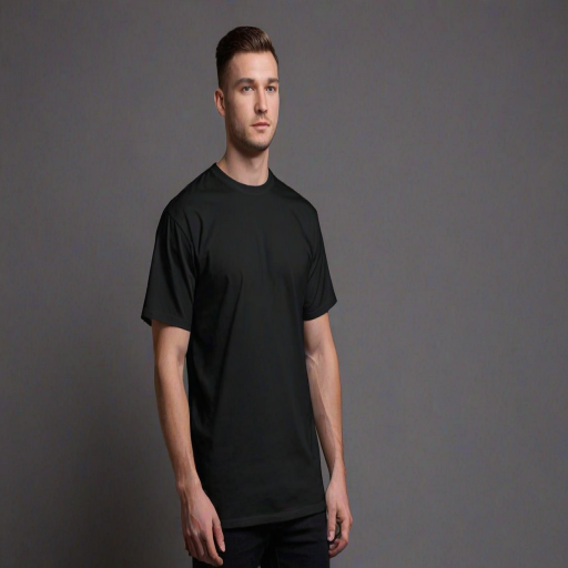 black mockup shirt