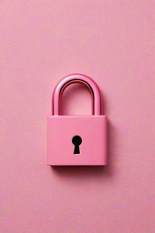 pink lock screen wallpaper