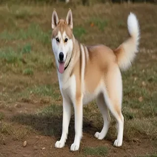 alaskan husky shepherd