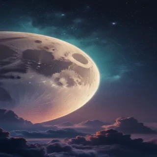 wallpaper for iphone moon