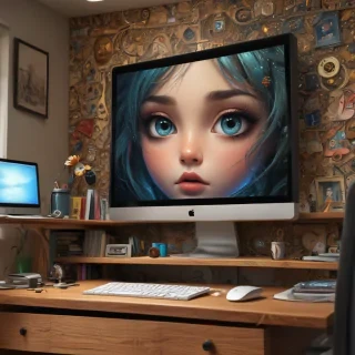 cute computer background