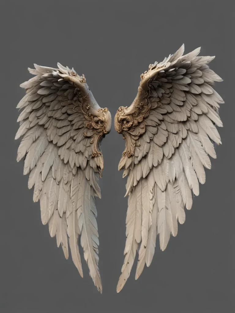 realistic angel wings png