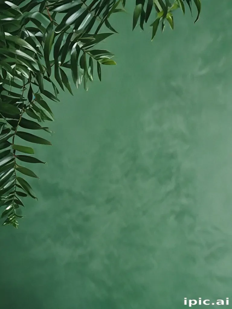 green background aesthetic