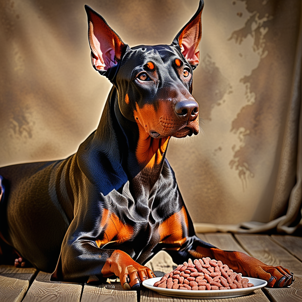 best dog food for a doberman pinscher