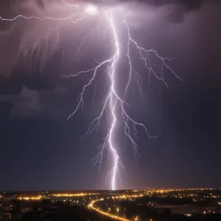 lightning transparent