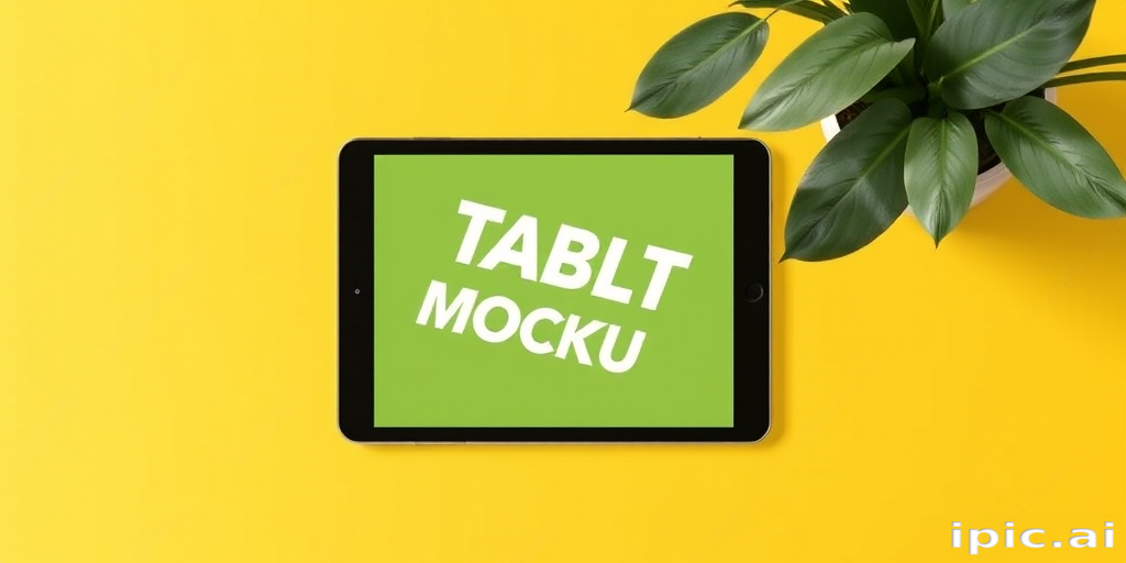 tablet mockup