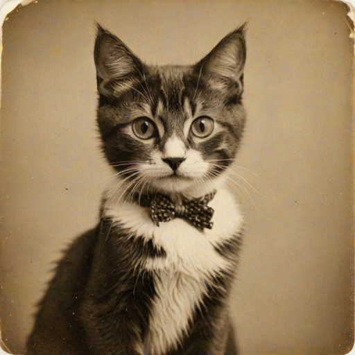vintage cat photos