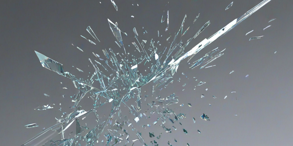 glass shattering png