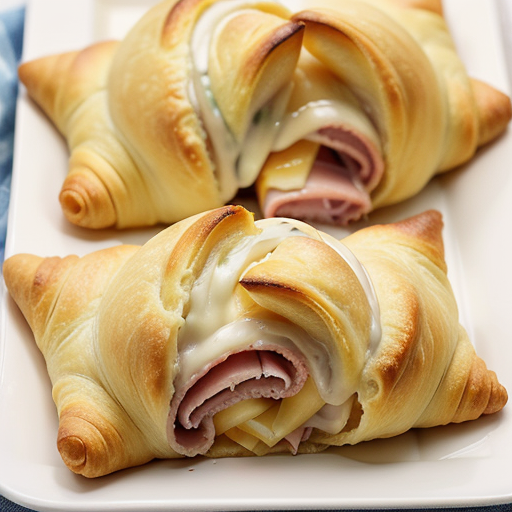 crescent rolls ham and cheese