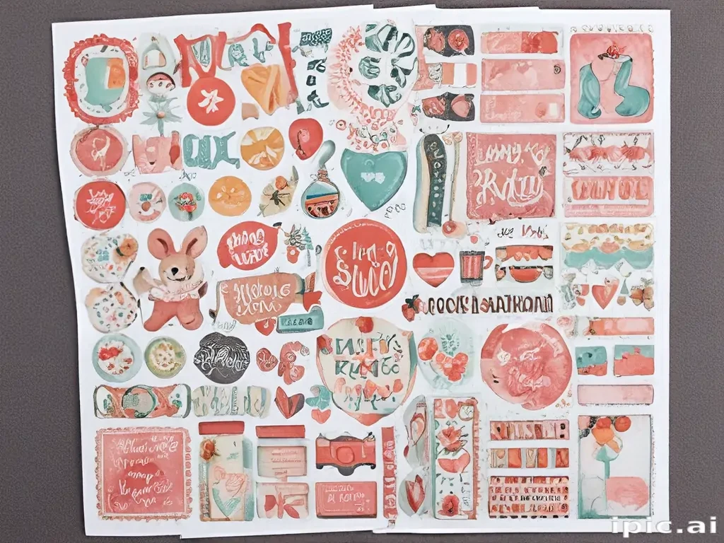 online scrapbook stickers