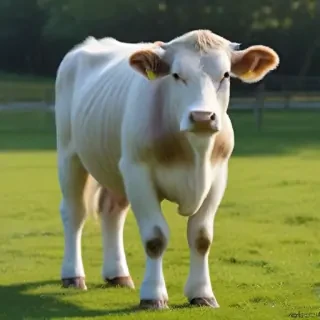transparent cow
