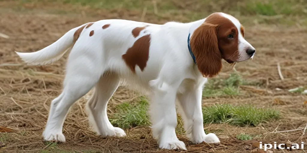 irish red and white setter