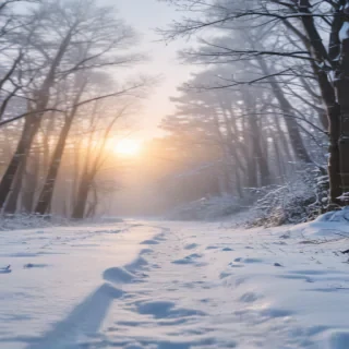 snow transparent