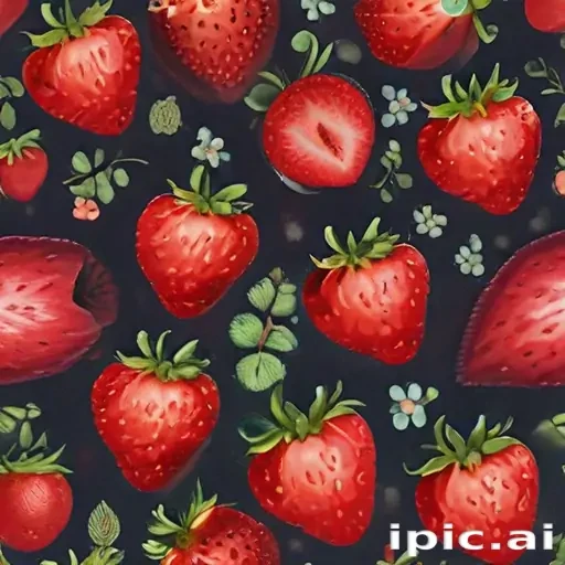 strawberry wallpaper laptop