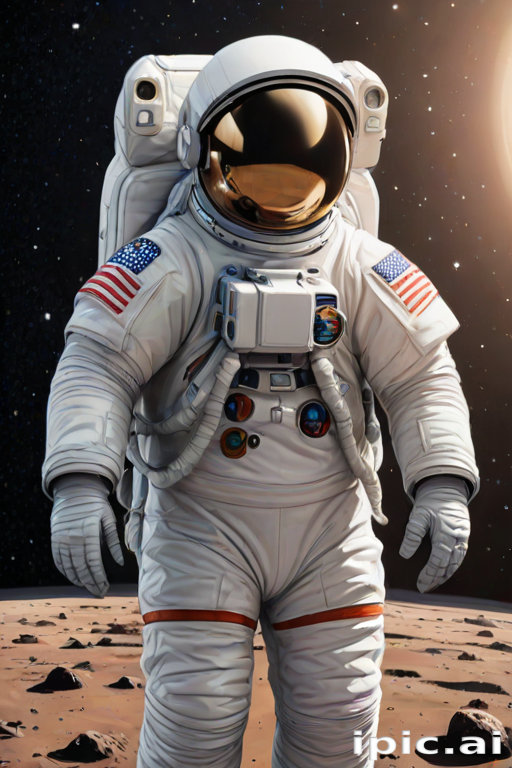 astronaut cartoon