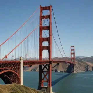 clipart golden gate bridge