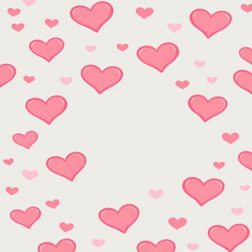 cute heart backgrounds
