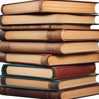 book stack png