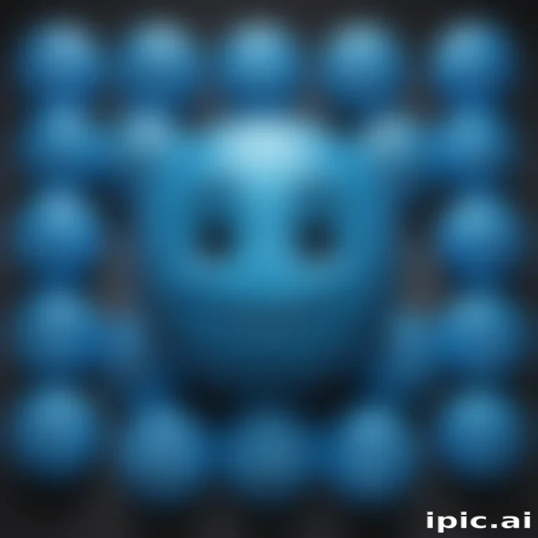 blue emoji