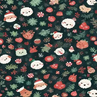 cute christmas background