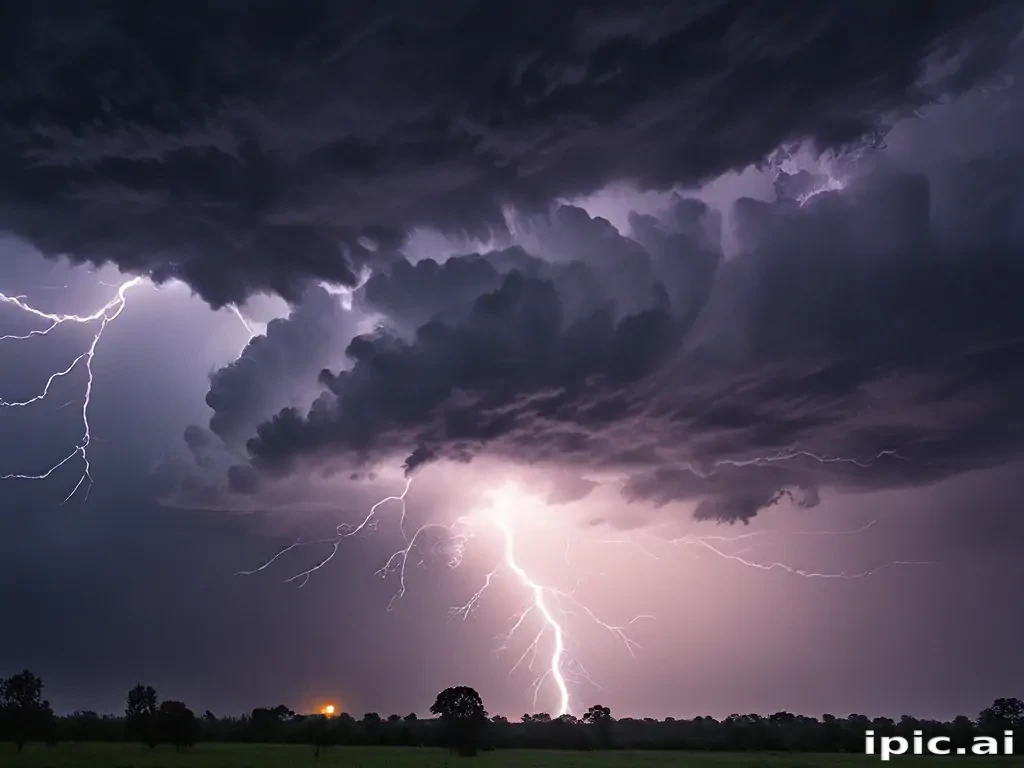 thunderstorm wallpaper