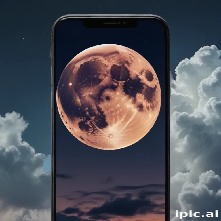 aesthetic moon wallpaper iphone