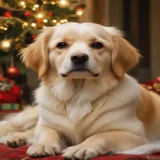 dog pictures christmas