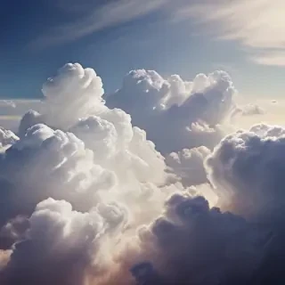 clouds no background