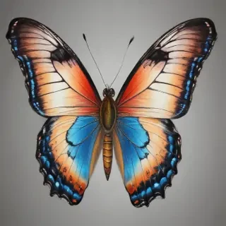 butterfly drawing png