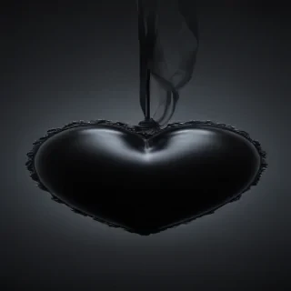 image black heart