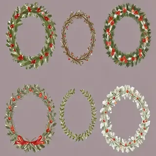 wreaths png