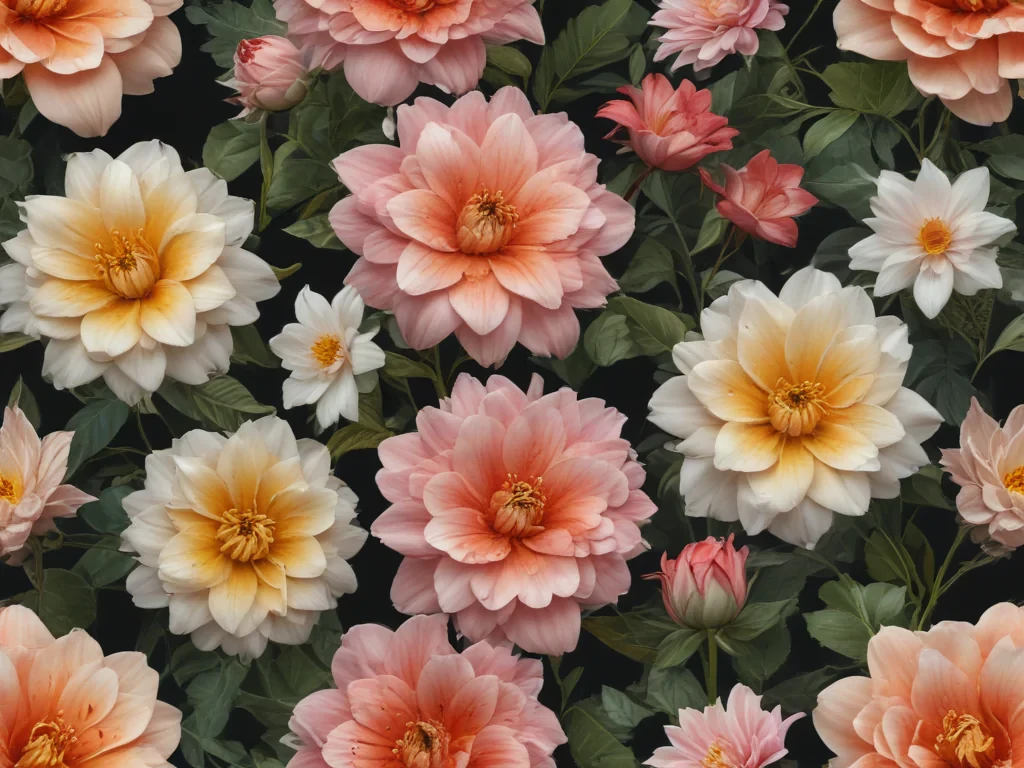 realistic flowers png