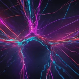 neon background aesthetic