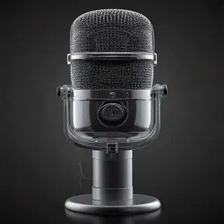 transparent microphone