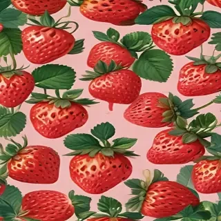 aesthetic strawberry wallpaper