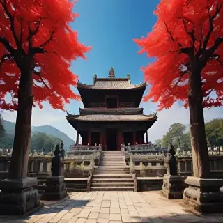 temple background