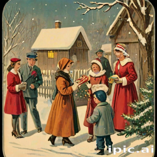 vintage christmas image